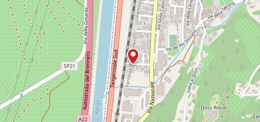 Risto 3 Ristorante Self Interaziendale Bacini Montani sulla mappa