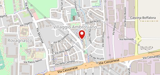 Ristorante Villaggio Ambrosiano sulla mappa