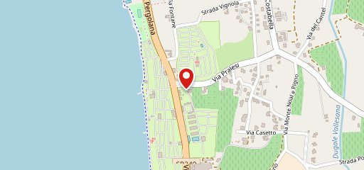 Ristorante Pizzeria Cisano sulla mappa