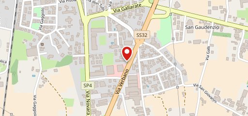 ristorante del parco sulla mappa