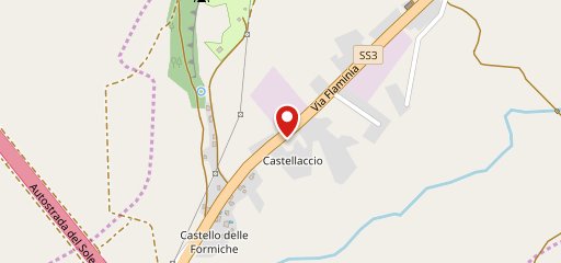Ristorante gli scudi sulla mappa