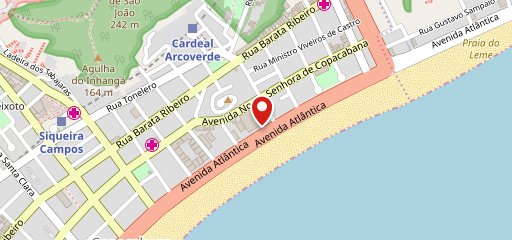 Restaurante Cipriani - (Copacabana Palace) no mapa