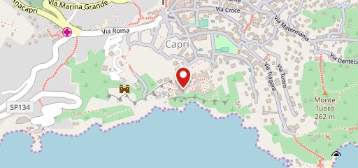 Ristorante Il Geranio Capri sulla mappa