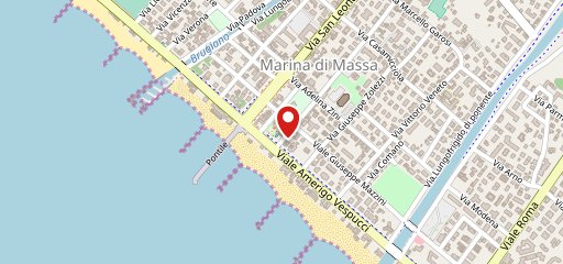 Ristorante IL SESTANTE Marina di Massa sulla mappa