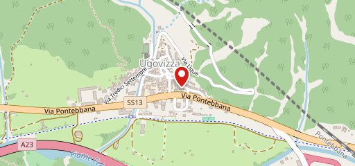 Ristorante Italia sulla mappa