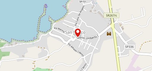 Ristorante K cucina di pesce sulla mappa