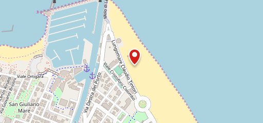 Bar ristorante Laura G&G Marina Centro sulla mappa