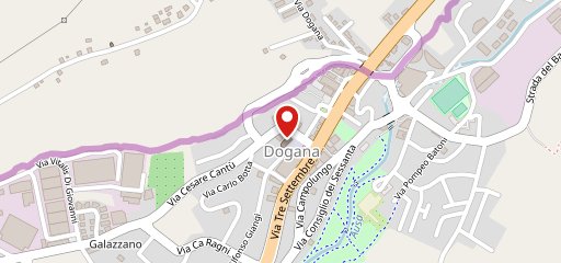 RISTORANTE MACROBIOTICO "UNA SIEPE DI ROSA" sulla mappa