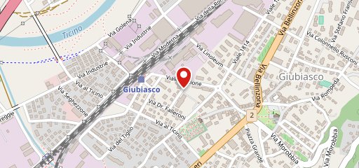 Millefiori - Ristorante, Pizzeria e Sala Eventi a Giubiasco sulla mappa