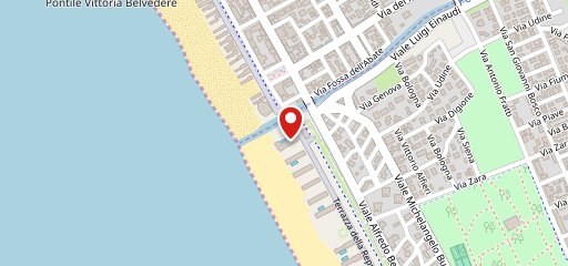 La Rondine Ristorante Viareggio sulla mappa