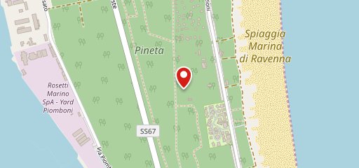 Ristorante Parco Vacanze Rivaverde sulla mappa