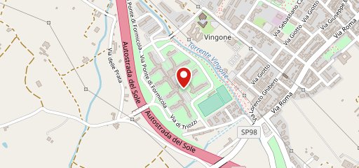 Pizzeria Da I' Dino sulla mappa