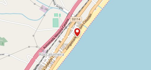 Ristorante - Pizzeria Roccalumera sulla mappa
