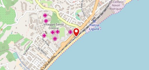 Ristorante pizzeria La Rotonda sur la carte