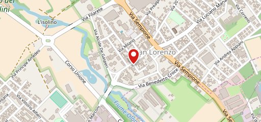 Ristorante pizzeria Shanghai sulla mappa