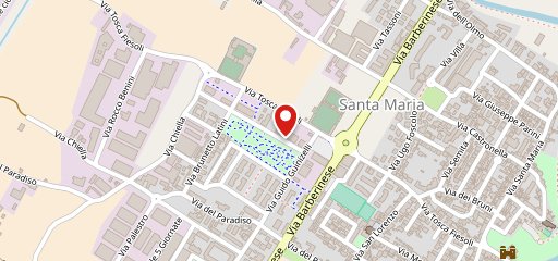 Ristorante self service La Forchetta sulla mappa