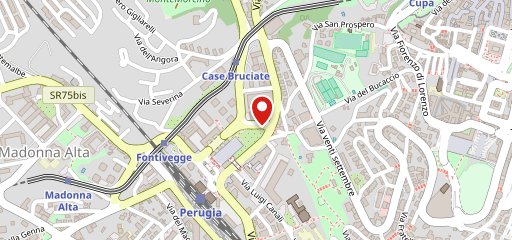 Ristorante Sushi Dao Perugia sulla mappa
