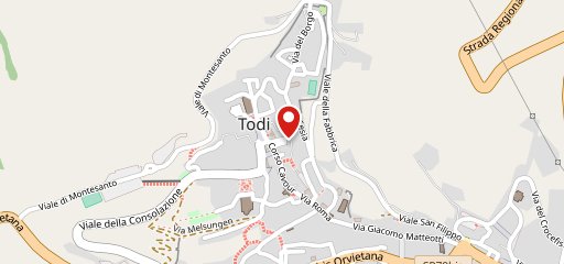 Ristorante Umbria sulla mappa