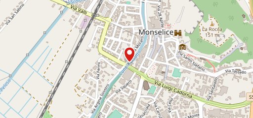 Ristorante pizzeria villa contarini sulla mappa