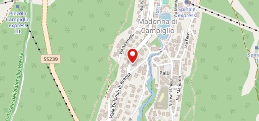 Hotel Crozzon sulla mappa