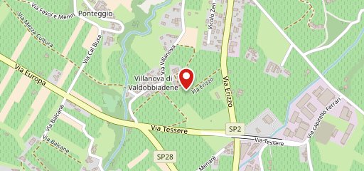 Agriturismo Riva de Milan sulla mappa