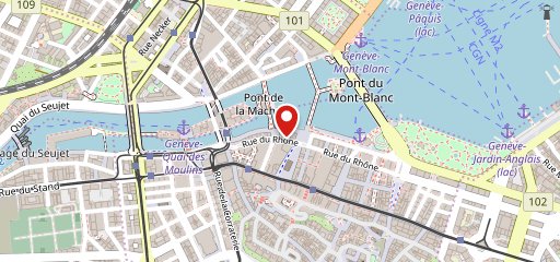 Riverside sulla mappa