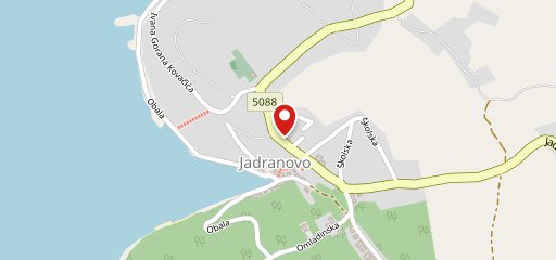 Riz Bar Jadranovo Jadranovo sulla mappa