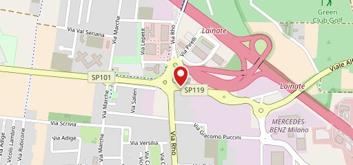 ROADHOUSE RESTAURANT LAINATE sulla mappa