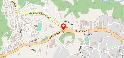 ROADHOUSE RESTAURANT COMO LIPOMO sulla mappa