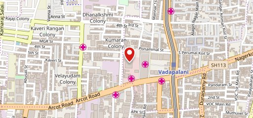 Roast & Grills on map