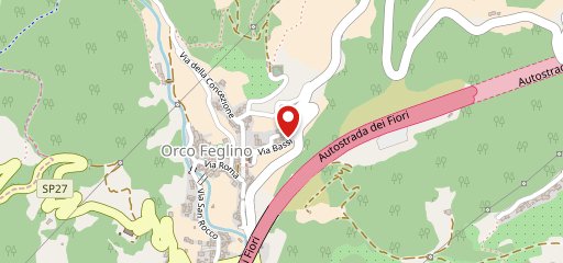 Osteria Rocche Bianche sulla mappa