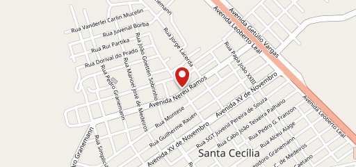 Roger Lanches no mapa