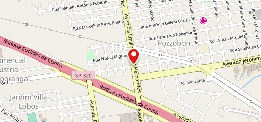 Ronalds Espetos & Salgados no mapa