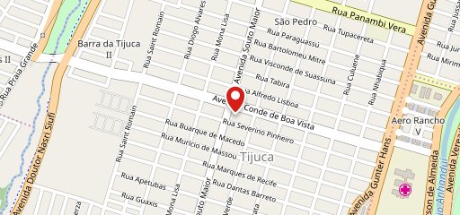 Ronalds Pizza Delivery no mapa