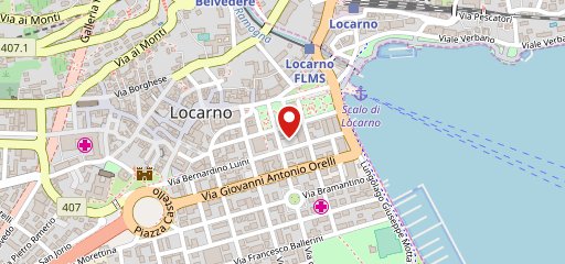 Ronin Food Locarno sulla mappa