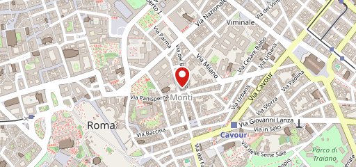 Spritzeria Monti Rooftop sulla mappa