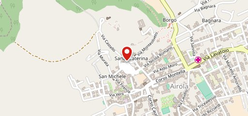 Bar con vista dal tetto sulla mappa