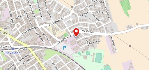 Bar Pizzeria con Cucina La Rosa Blu sulla mappa