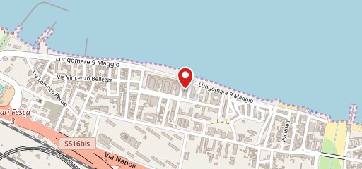 Rosa Dei Venti sulla mappa