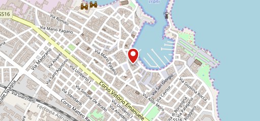 RISTORANTE ROSA DEI VENTI sulla mappa