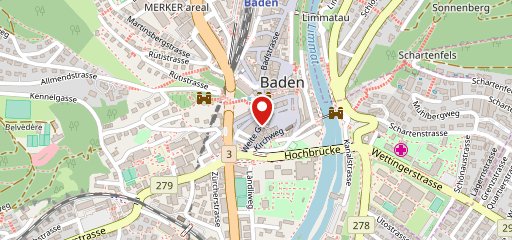 Restaurant & Bar Rose 1434 sulla mappa