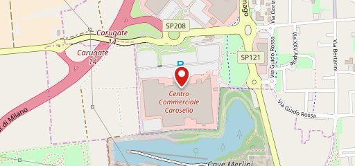 Rossopomodoro Carugate sulla mappa