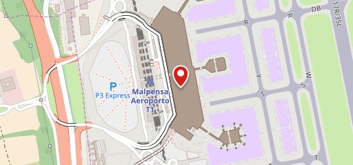 Rossopomodoro Malpensa aeroporto sulla mappa