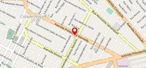 Rox Burguer Indaiatuba no mapa