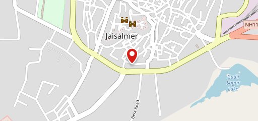 Zaffran Restaurant & Cafe Jaisalmer on map