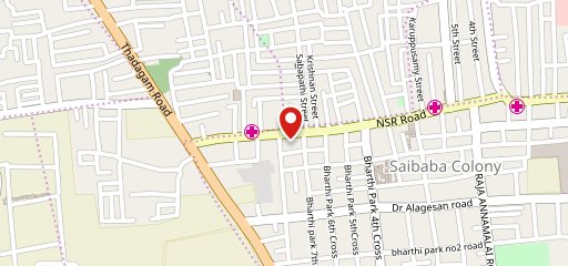 Royal biriyani and fast food on map