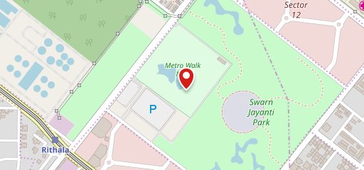 Runway 1 Delhi on map