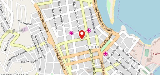 Grandi Café no mapa