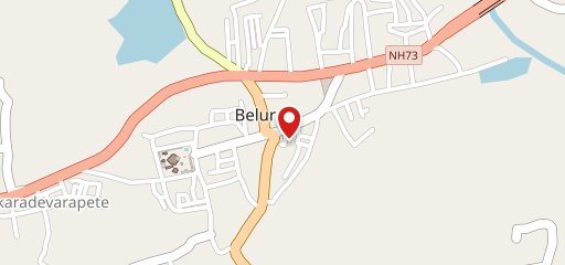 S P CAKE PARADISE BELUR KARNATAKA on map