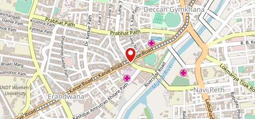 SA DOSA CAFE (PRABHAT ROAD) on map